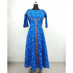 Blue Printed Kurtis