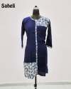 Designer Rayon Cotton  Kurti  thumb 1