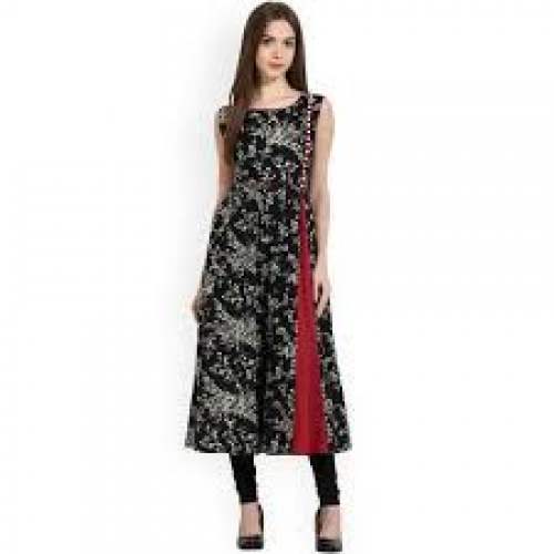Black and White Kurti
