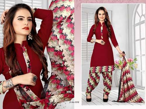 Patiyala Cotton Dress Material by Yashoda Sarees