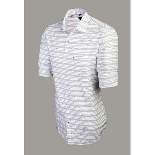 striped casual shirt