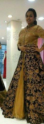 Designer Indo Western Dress by Mushkan Fashion