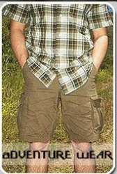 Cargo Style Cotton Hall Pant Short