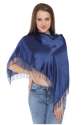 ladies-blue-color-plain-poncho