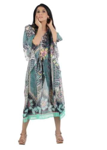 Ladies Printed Fancy Beachwear Kaftans by Sam Inc