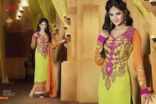 Party Wear Chiffon Salwar Kameez