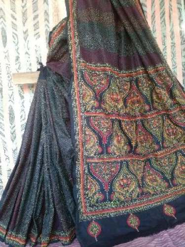 Exclusive Designer Kantha Saree by ANUSKYA