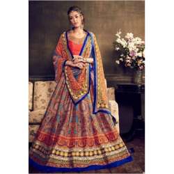 Party Wear Multi Color Lehenga 