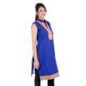 plain-cotton-blue-kurti