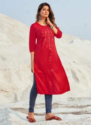 Aktara Rangoon Pure Muslin Kurti by Kessi Fabric  by Surat Wholesale Shop