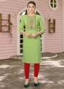 DN 32113 Cotton Straight Kurti by Karishma Vol 2  thumb 2