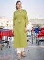 Kajree Milano Vol 2 Kalaroop Khatli Work Kurti thumb 2