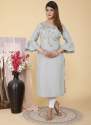 Shalvi Stylishta Khatli Work Kurti by AN Bazaar thumb 3