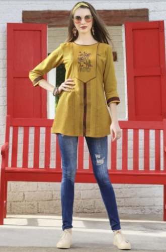 Designer Western wear tunic tops 