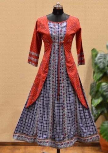 Fancy Angrakha Style kurti