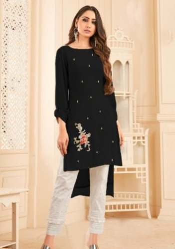 Party wear Short Kurti for girls at Rs.1270 Piece in surat offer by