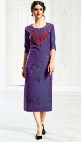 Simply Elegant Casual wear Kurti by Fashion Fiza