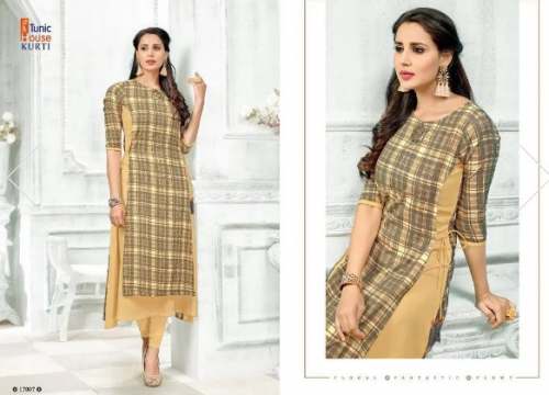 Designer Printed Kurti by H K FASHION
