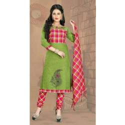 Printed dress material