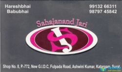 Sahjanand Jari logo icon