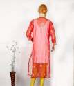 Red Chikankari Kurti thumb 1
