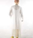 White Chikan work Kurti thumb 1