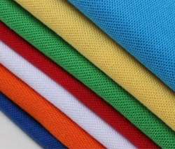 Multicolour Pique Matty Fabric 