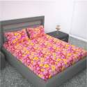 	Jindal Home 100% Cotton Printed Double Bed Sheet thumb 3