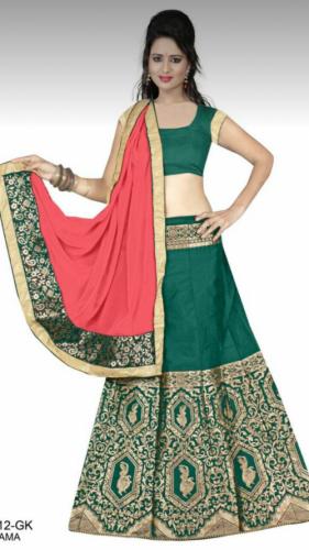 CHANIYA CHOLI 4 by 7 colours tex