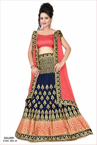 JACQUARD LEHENGA by 7 colours tex