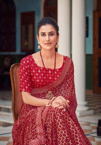 Fancy Shringar Foil Print Saree By Kashvi Creation