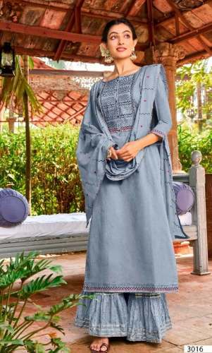 Buy Ghommer Cotton Kessi Brand Dress Material by Kessi Fabrics Pvt Ltd