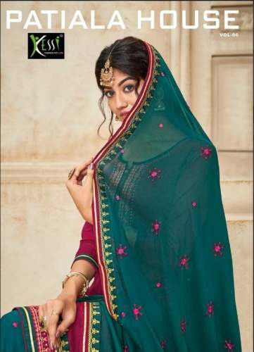Buy PATIALA HOUSE VOL 86 Dress Material  by Kessi Fabrics Pvt Ltd