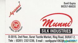 Munni Silk Industries logo icon