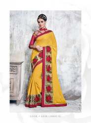 Designer Bollywood Party wear silk saree 