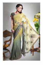 Pista Color Catalog Designer saree 