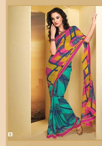 Regular wear Gujarati Printed saree by RAJSHRI FASHIONS