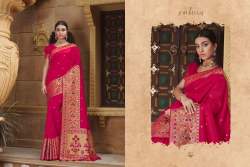 Wedding Wear Silk Saree by BUNAI VOL 2 Joh Rivaaj