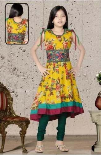 Girls Anarkali Churidar Suits by REAL CHOICE