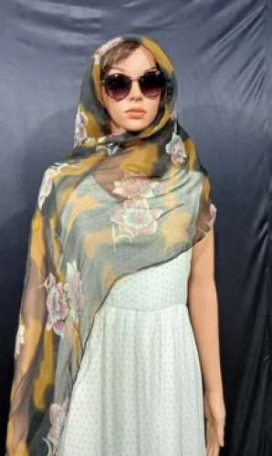 Ladies Printed Cotton Stole by Kanchan Fabrics