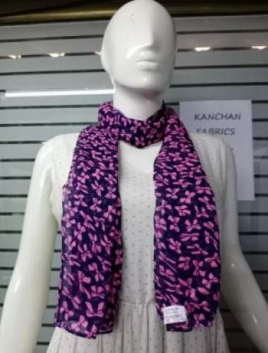 Ladies Printed Scarf by Kanchan Fabrics