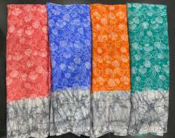 Casual Wear Printed 60gm Chiffon Saree