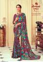 Pushpa Heavy Fancy Saree By Laxmipati Brand thumb 5