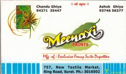 Meenaxi Prints logo icon