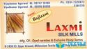 Laxmi Silk Mills
