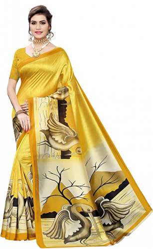 Get Printed Mysore Saree By Riti Riwaz Brand by Riti Riwaz Sarees