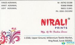 Nirali Prints logo icon