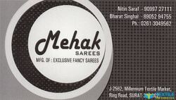 Mehak Sarees logo icon