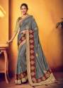 awesome-grey-color-two-tone-silk-embroidered-saree