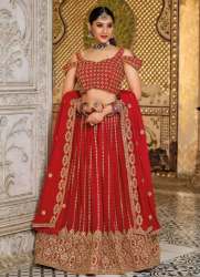 Georgette Sequence Embroidery Lehenga Choli